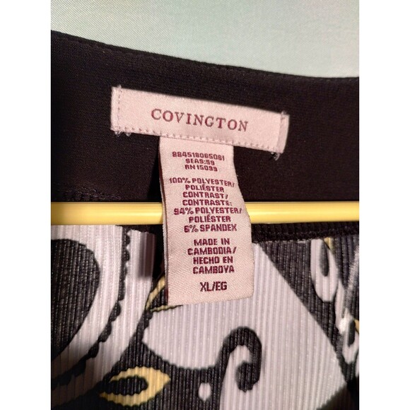 "Women's Retro Floral Print Top – Square Neck 3/4 Sleeve Blouse" - Picture 3 of 5